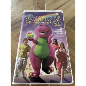 Barney‎ - Barneys Great Adventure: The Movie (VHS, 1998)